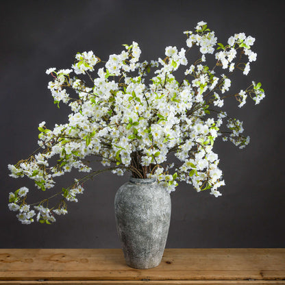 White Cherry Blossom Spray image 1