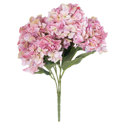 Shabby Pink Hydrangea Bouquet image 1