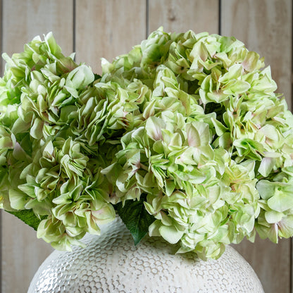 Shabby Green Hydrangea Bouquet image 1