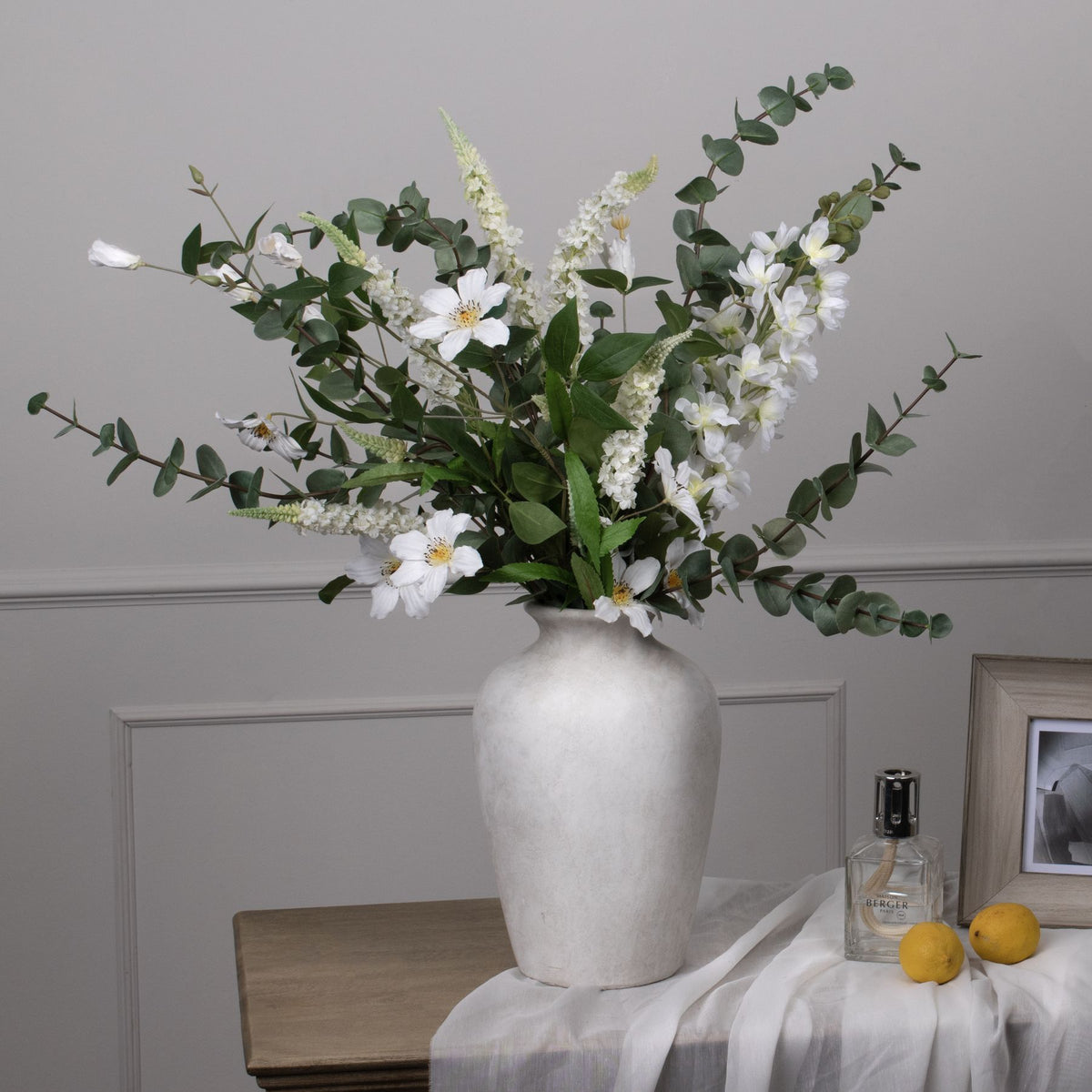 Large Cineraria Eucalyptus Spray image 4