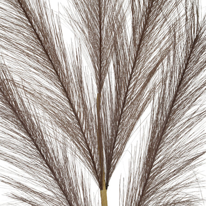 Grey Large Faux Pampas Grass Stem image 3