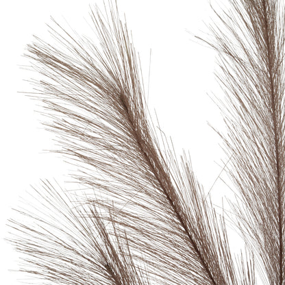 Grey Large Faux Pampas Grass Stem image 4