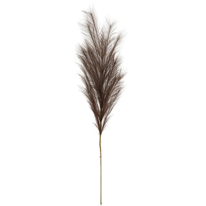 Grey Large Faux Pampas Grass Stem image 1