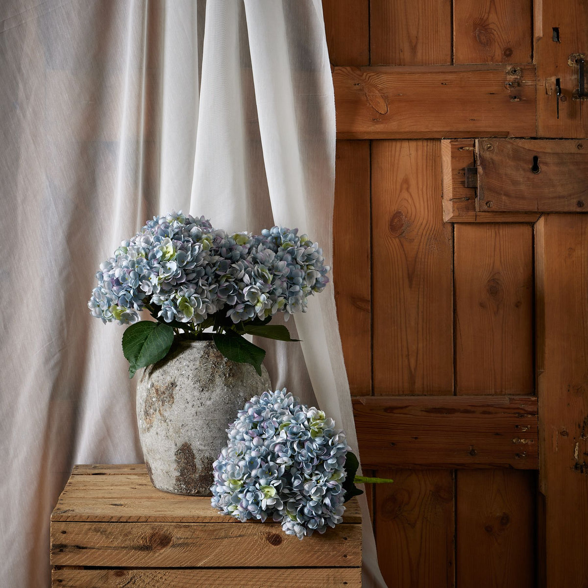 Blue Hydrangea Bunch image 3