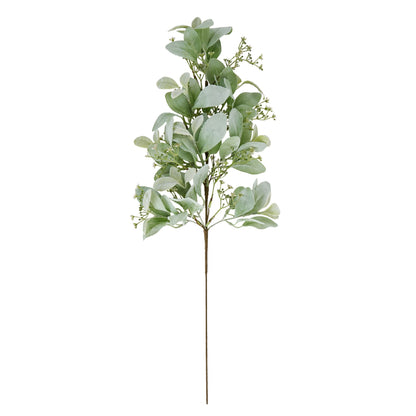 Large Winter Sprig With Lambs Ear And Wax Flower image 4