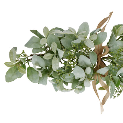 Winter Spray Arrangement With Lambs Ear And Wax Flower image 2