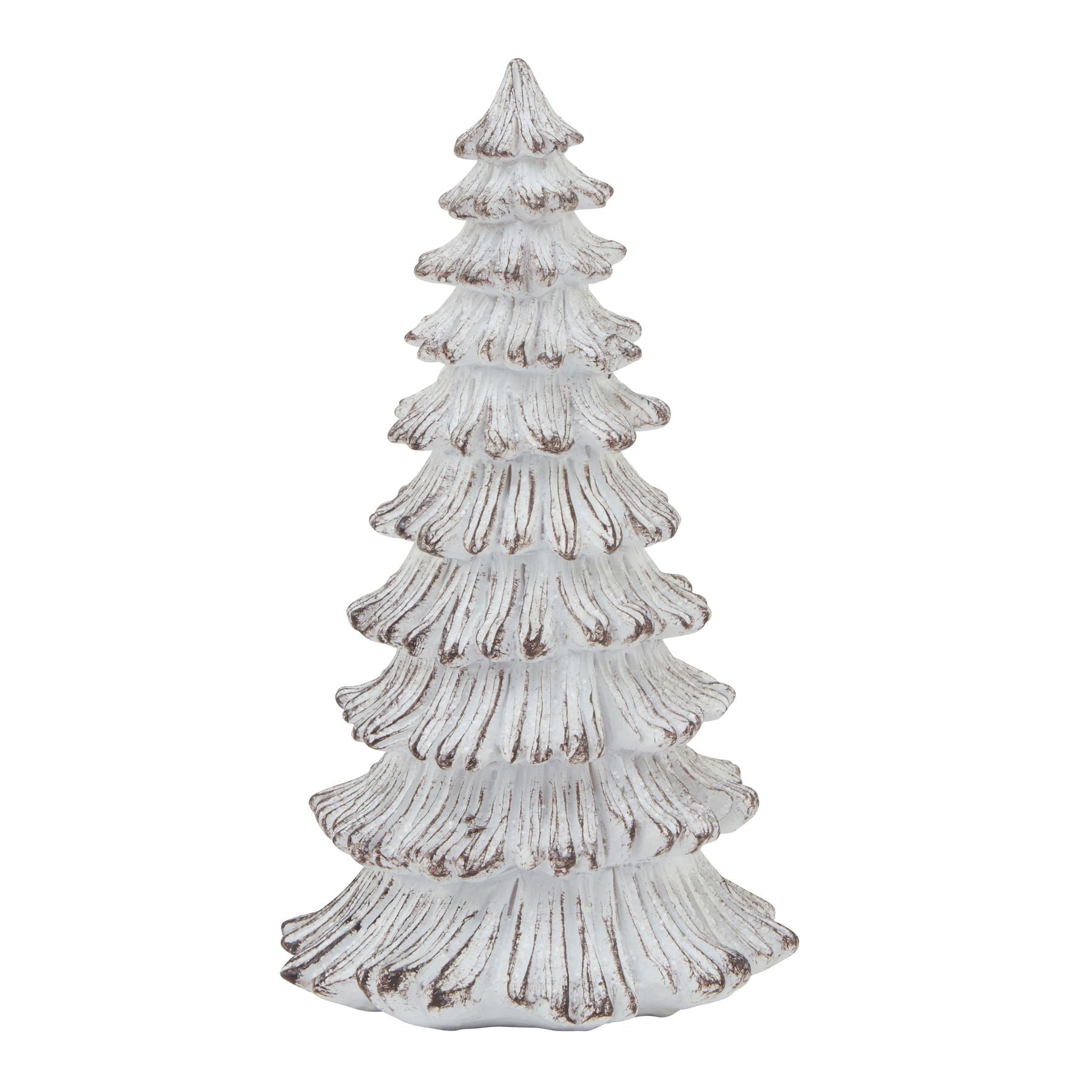 Small Snowy Fir Tree Sculpture