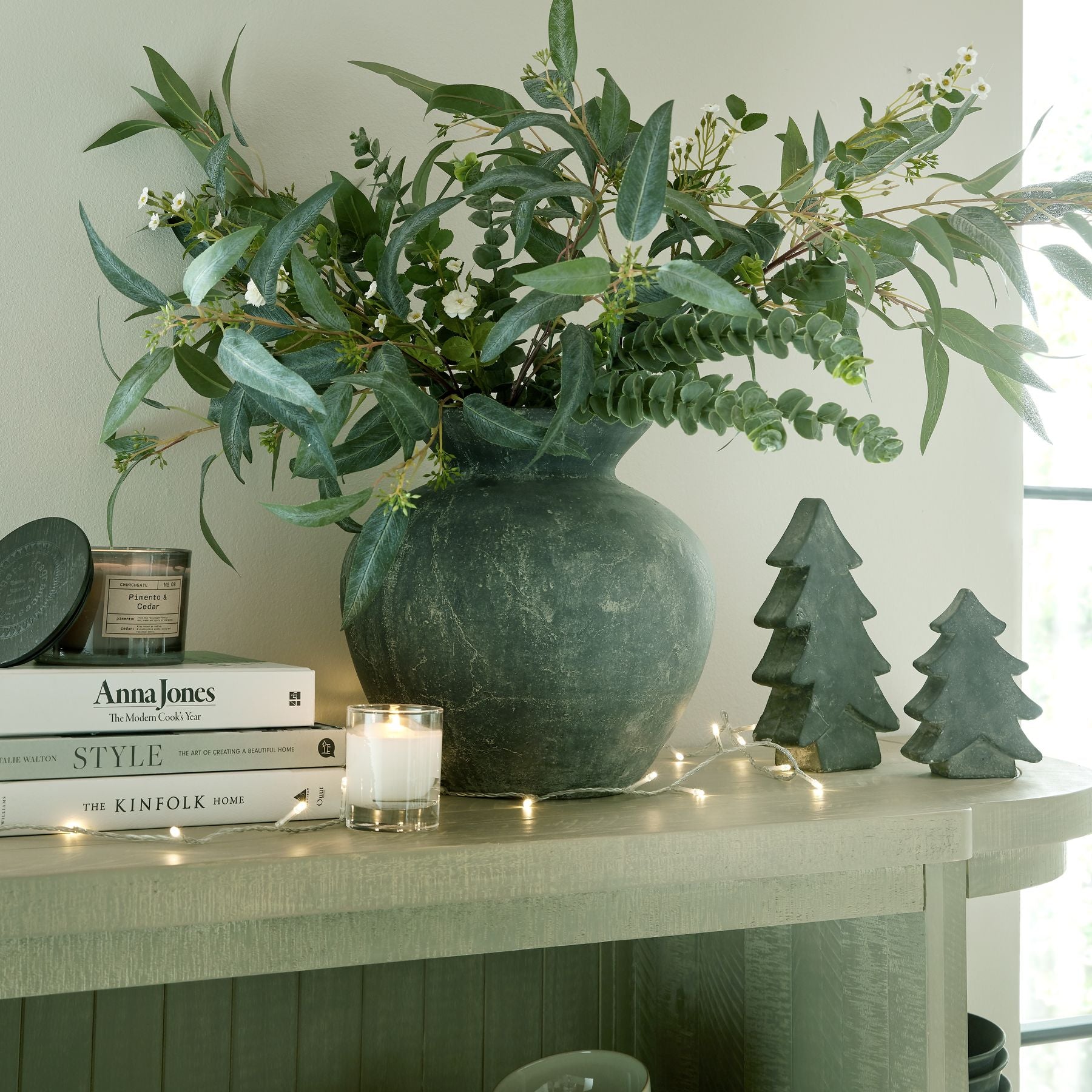 Grey Stone Medium Christmas Tree