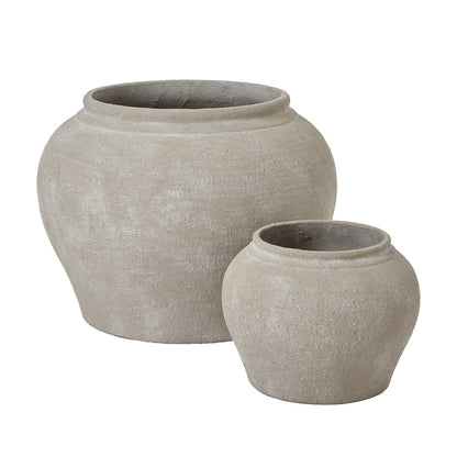 Ordo Shaded Sand Set Of 2 Planters image 1