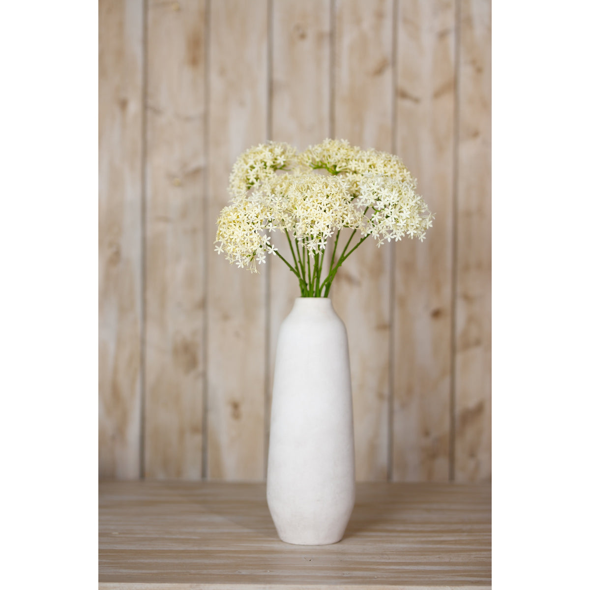 Three Head Cream Allium Spray image 4