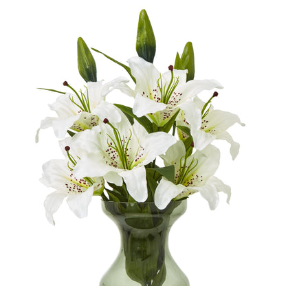 White Madonna Lily Spray image 3