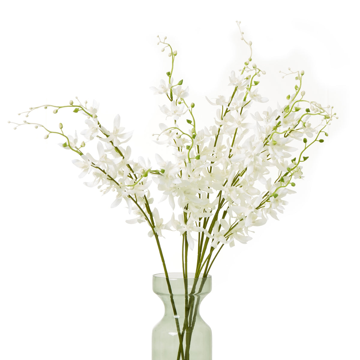 White Cymbidium Spray image 3