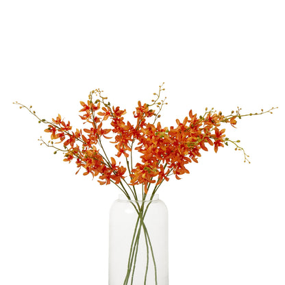 Orange Cymbidium Spray image 3