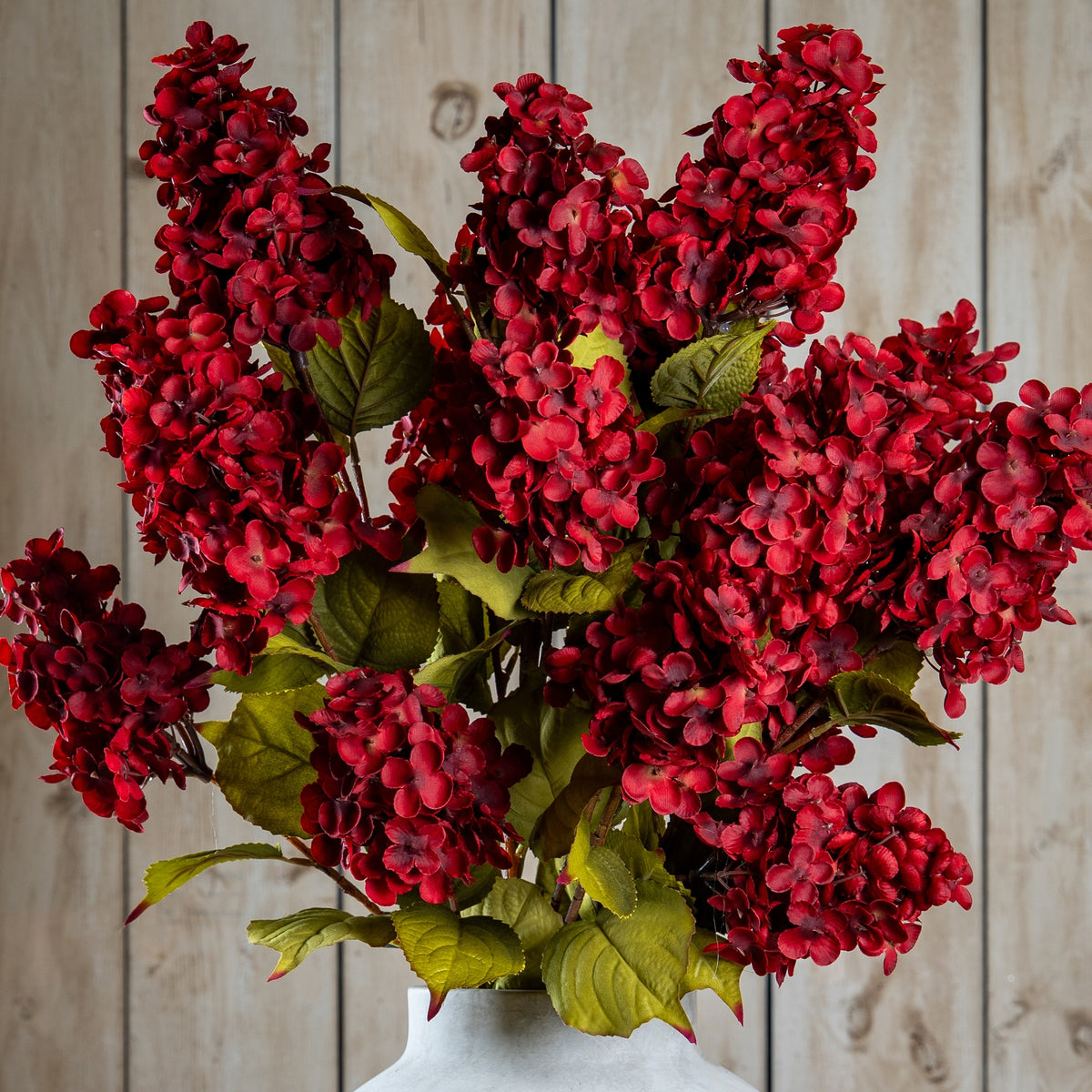 Dark Red Spear Hydrangea Spray image 1