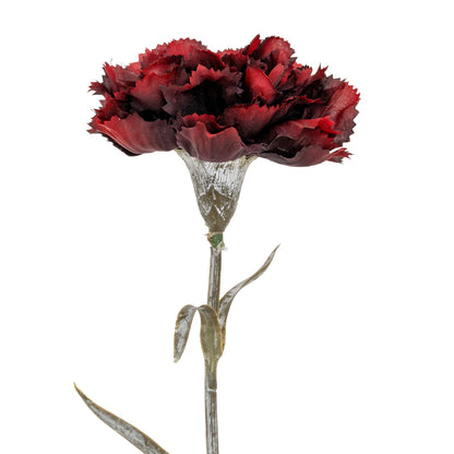 Burgundy Carnation Stem image 3