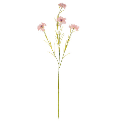 Pink Cornflower Stem image 2