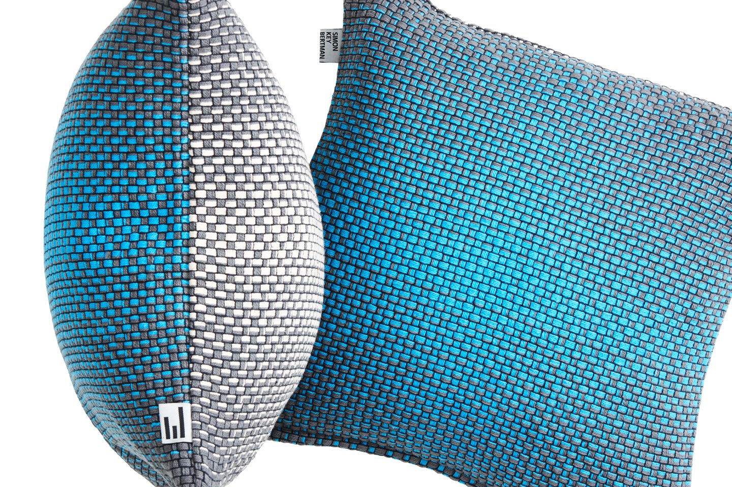 TWO SIDE GRADIENT BLUE - CUSHION COVER-0