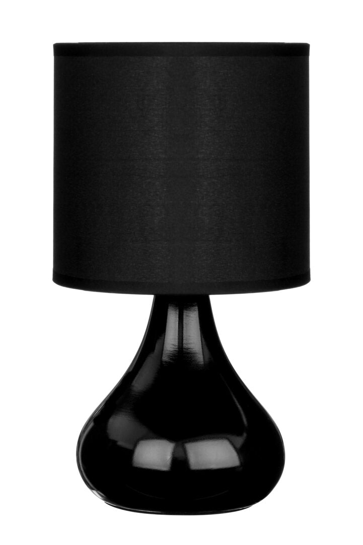 Elino Black Ceramic Table Lamp