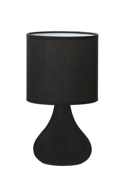 Elino Black Ceramic Table Lamp