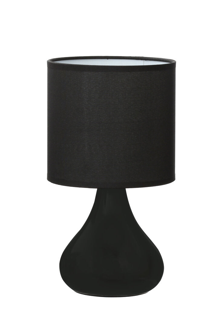 Elino Black Ceramic Table Lamp