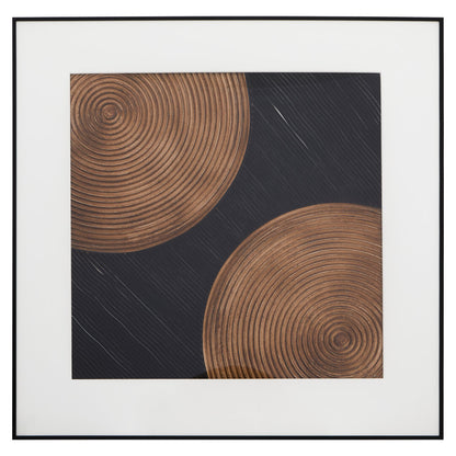 Erilio Black And Brown Wall Art