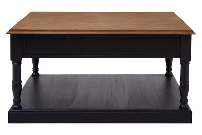 Furore 1 Drawer Black Coffee Table