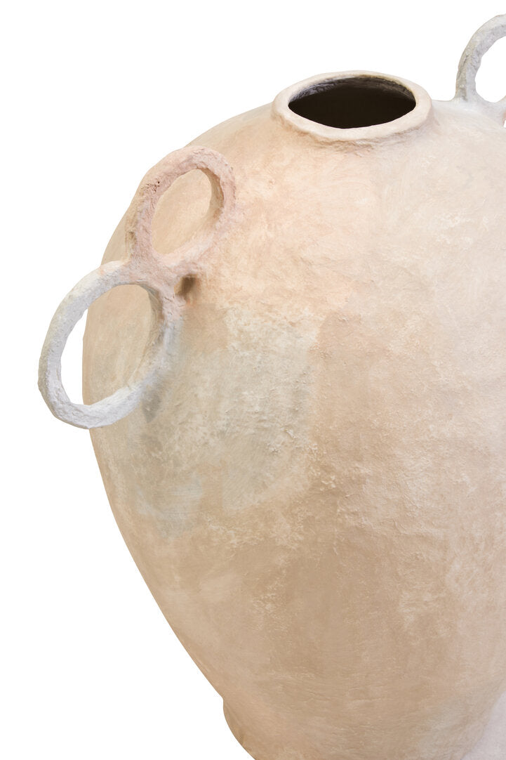 Novivone Cotton Mache With Decorative Handles