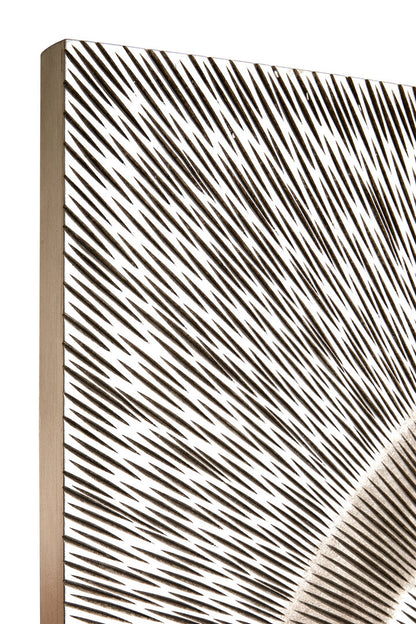 Pavitivo Silver Wood Carving Wall Art