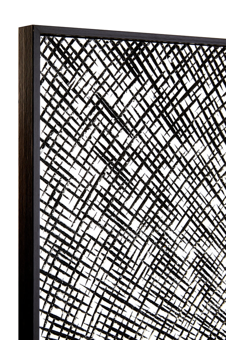 Querina Wood Carving And Circle Wall Art