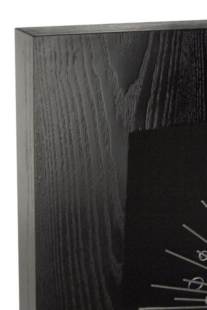 Querire Framed Silver Abstract Wall Art