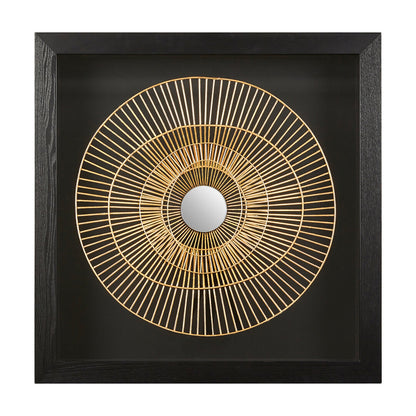 Quoza Gold And Black Wall Art