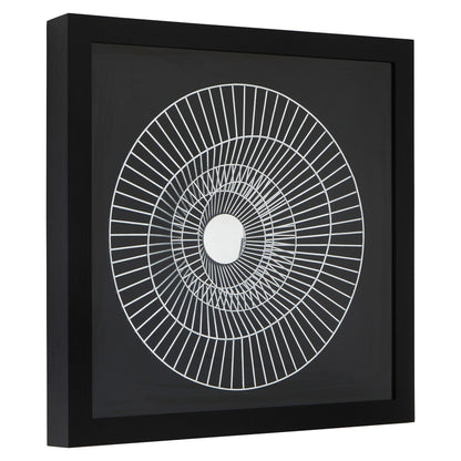 Quoza Silver And Black Wall Art