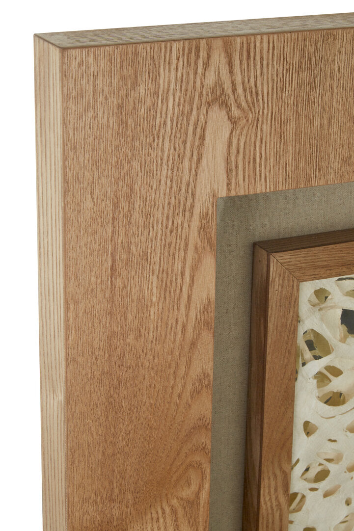 Risso Framed Lattice Design Wall Art