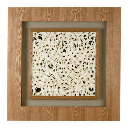 Risso Framed Lattice Design Wall Art