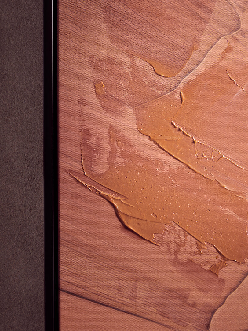 Rivata Multi Colour Abstract Textured Wall Art