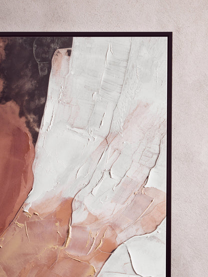 Rivata Multi Colour Abstract Textured Wall Art