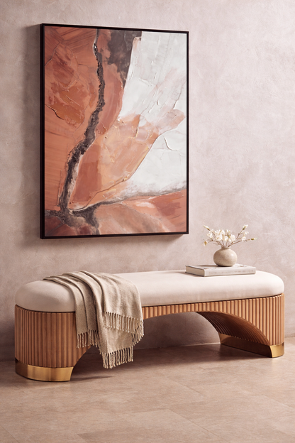 Rivata Multi Colour Abstract Textured Wall Art