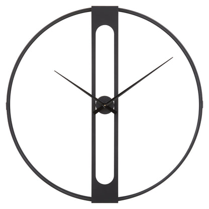 Tessla Black Metal Wall Clock