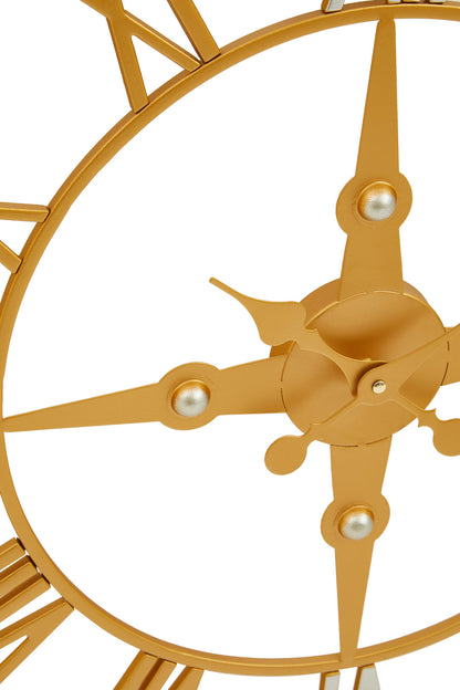 Velanza Gold and Silver Wall Clock