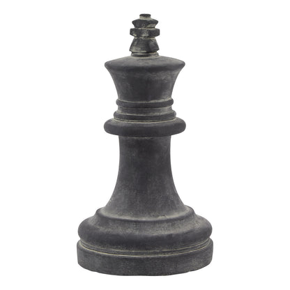 Zelquin Grey King Chess Piece — product-only view
