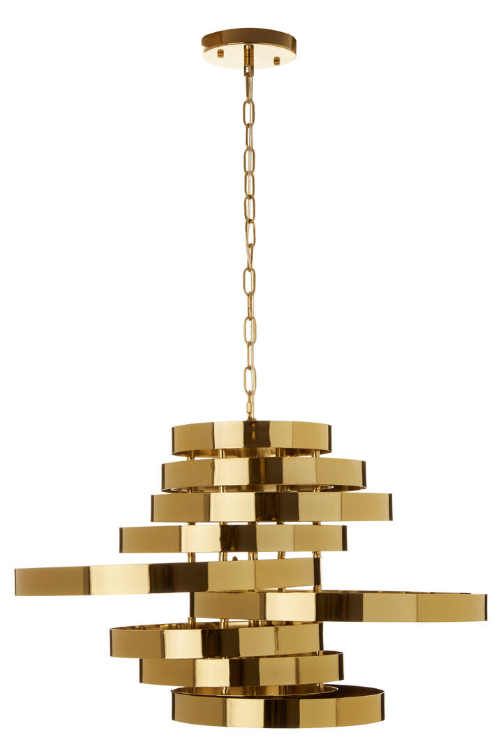 Arira 5 Bulb Gold Finish Light (Chandelier)