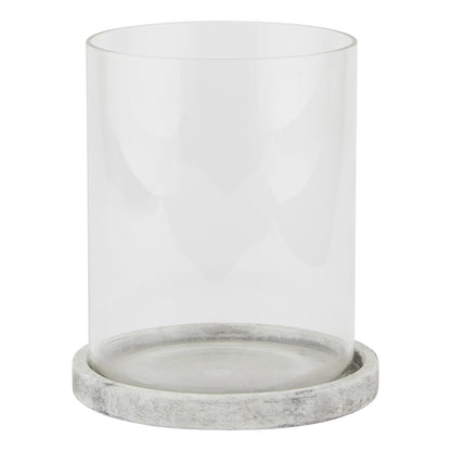 Hitra Stone Large Hurricane Lantern — product-only view
