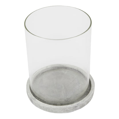 Hitra Stone Large Hurricane Lantern — product-only view
