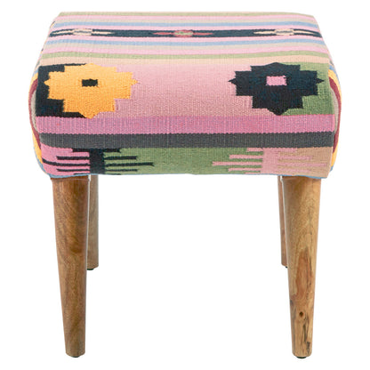 Bella Multicolour Footstool