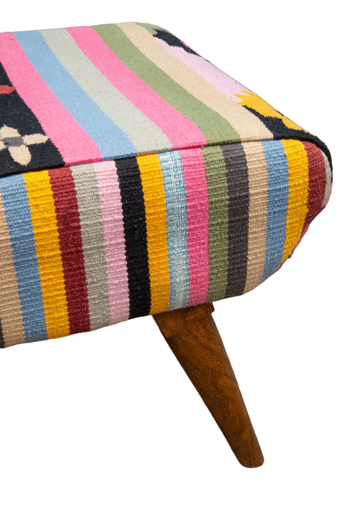 Bella Multicolour Footstool