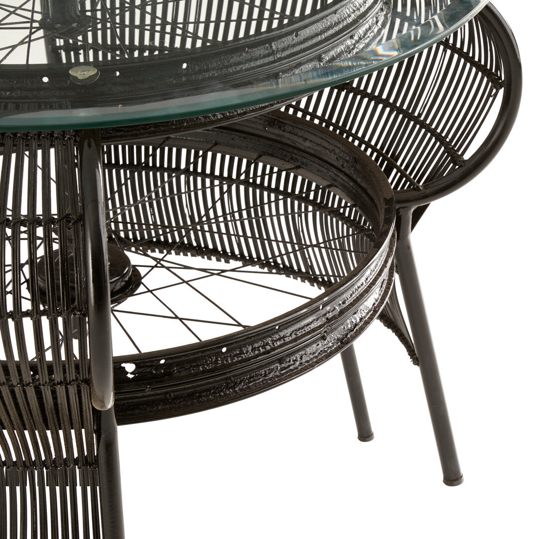 Bellagio Black Finish Table