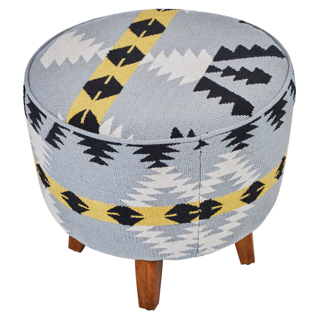 Belvia Round Footstool