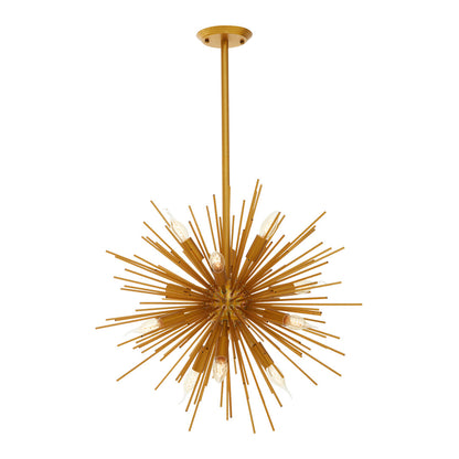Arinello Brass Finish Metal Pendant Light