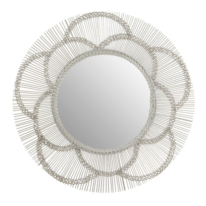 Ancona Floral Effect Wall Mirror
