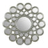 Peony Silver Wall Mirror